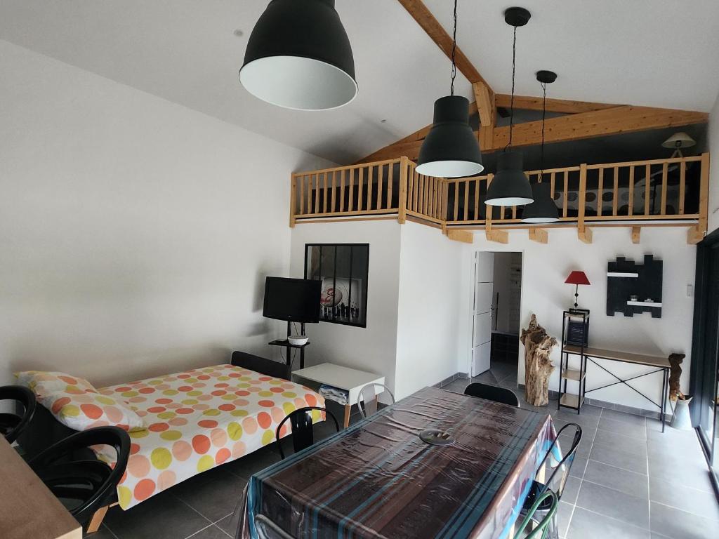 Gite 1 chambre sur mezzanine photo 2