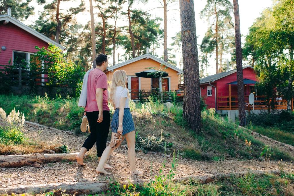Ferienhaus mit Seeblick am Spreewald