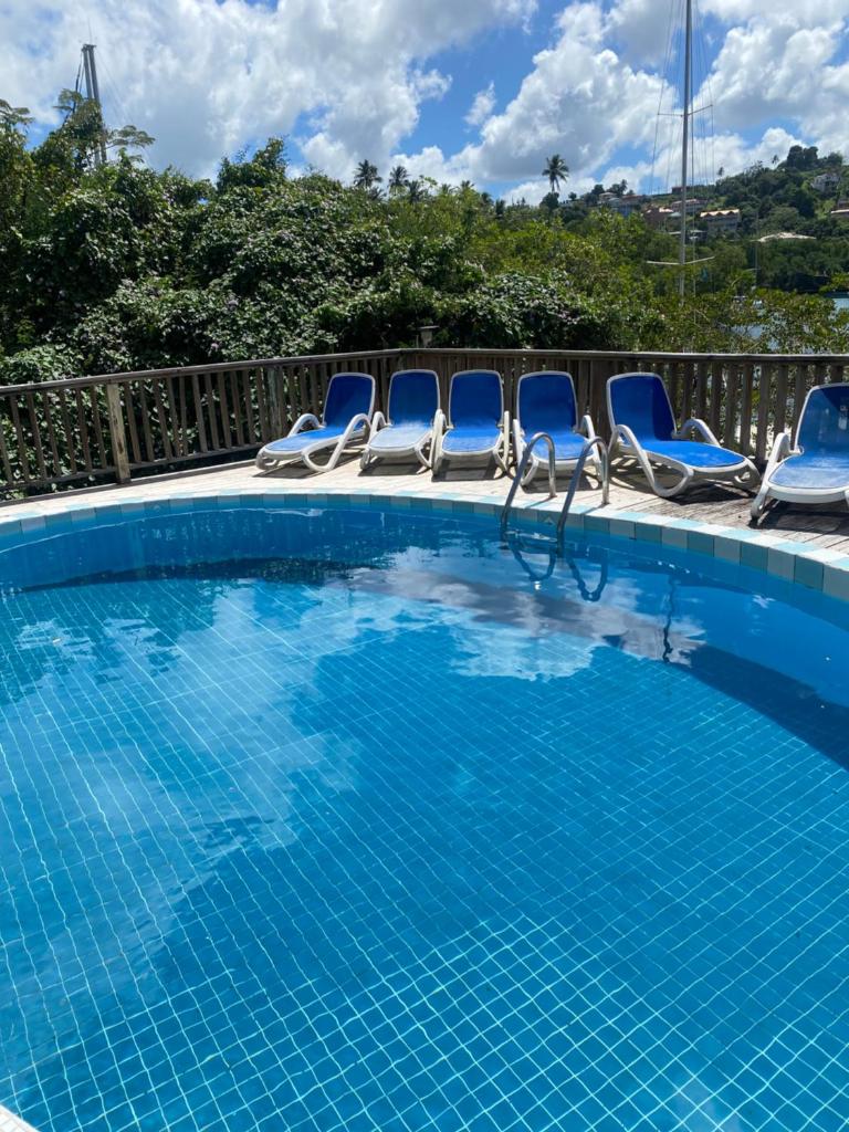 Blue Bamboo cottage Marigot Bay.