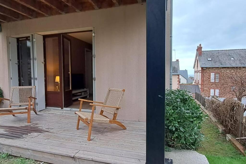 Centre du Val André - appart en rez de jardin avec terrasse et jardinet - plage à 150 m photo 3