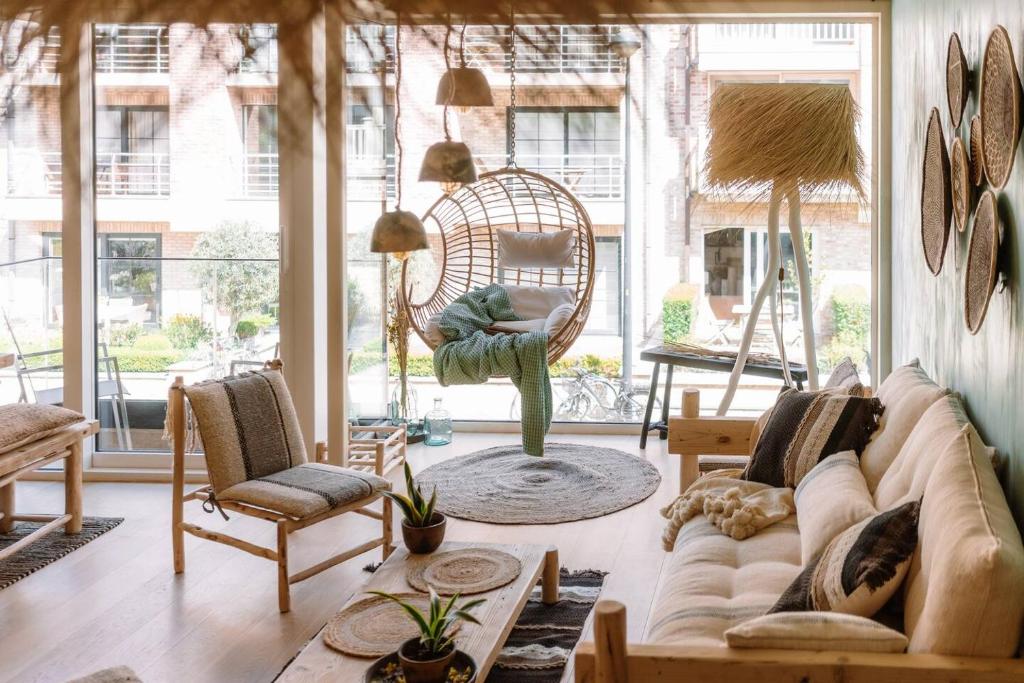 La Petite Fort Bohemian Apartment In Knokke