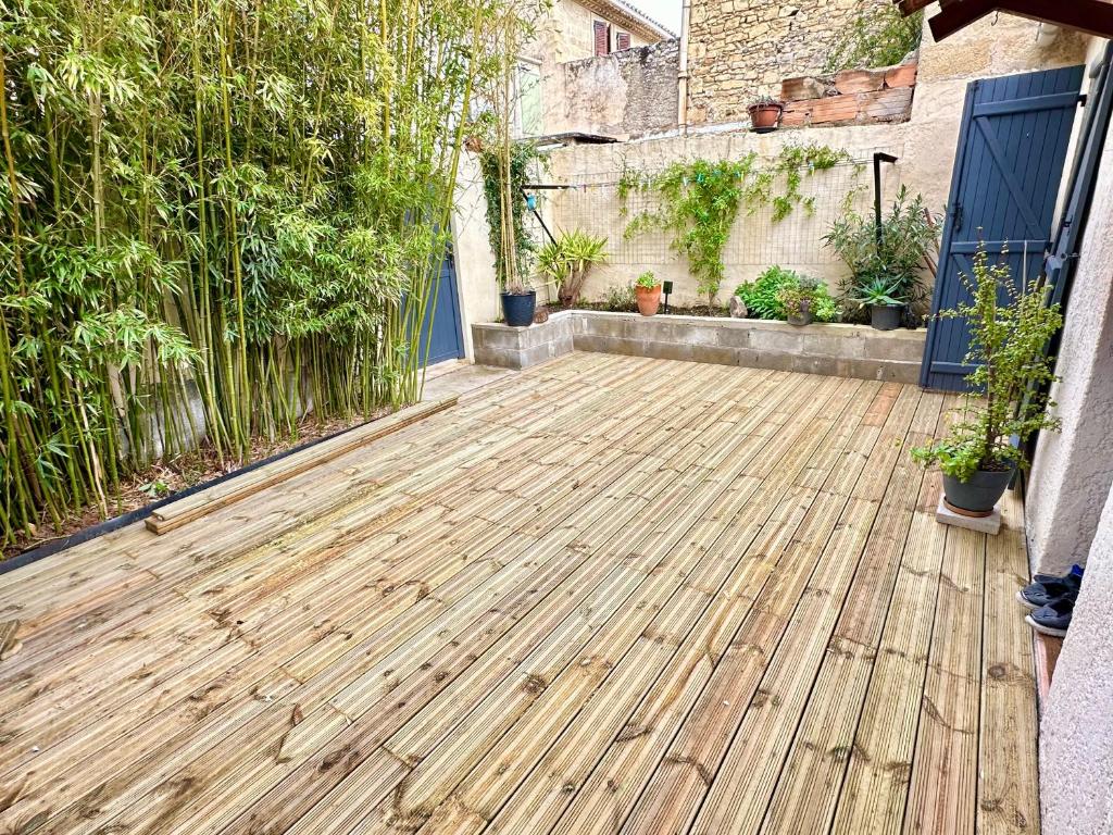 La Taurelle, Maison T3 climatisée avec terrasse au cœur de Gallargues-le-Montueux photo 2