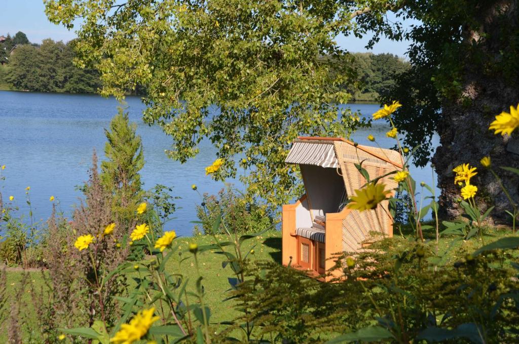 Reetdachkate auf Gestüt Schierensee photo 4