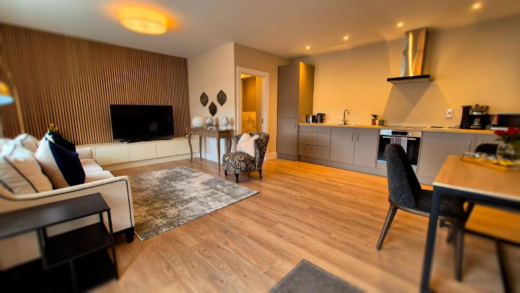 Modern country charm apartment.