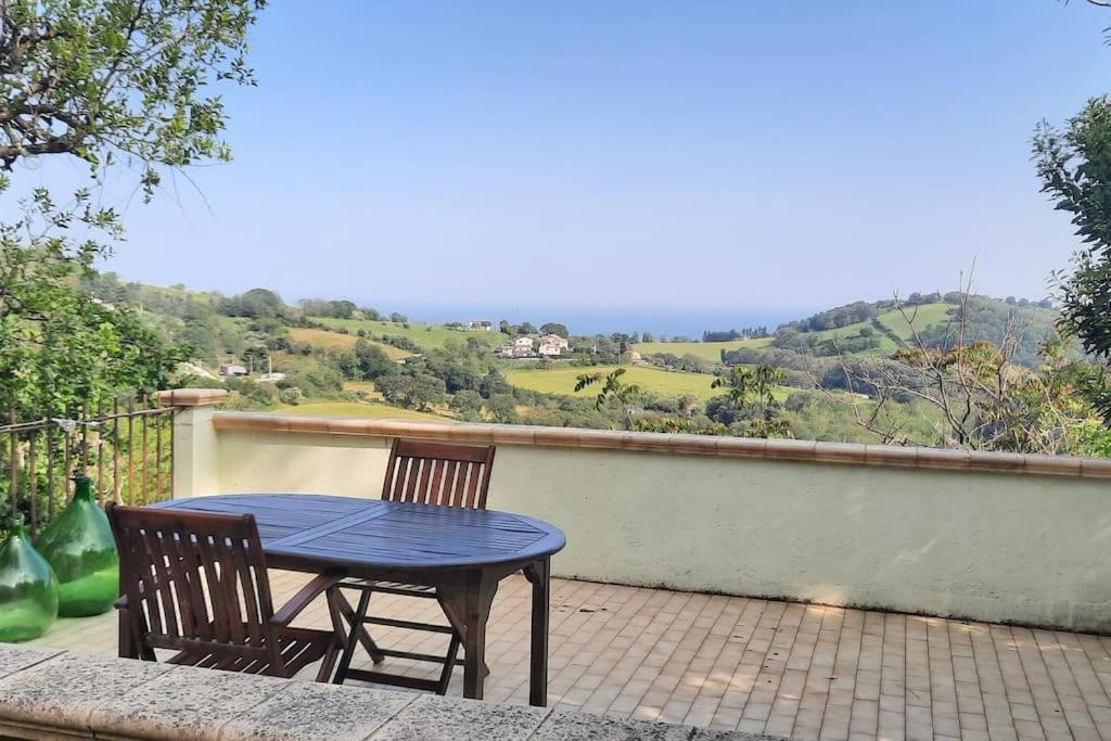 Casa rurale con vista sul mare
