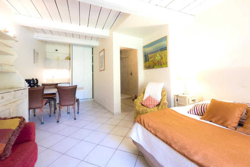 Studio avec piscine partagee jardin clos et wifi a Forcalquier photo 3