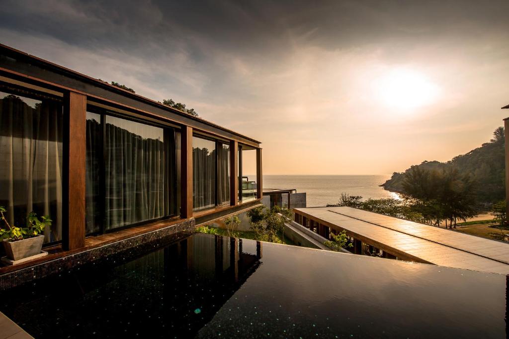Двухместный (Вилла High Bay с 1 спальней и бассейном), Курортный отель The Naka Phuket