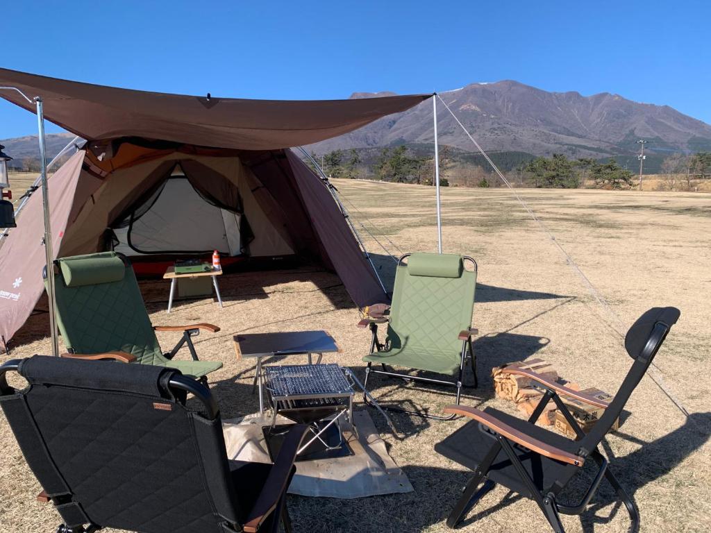 aso kuju national park boi boi camp site