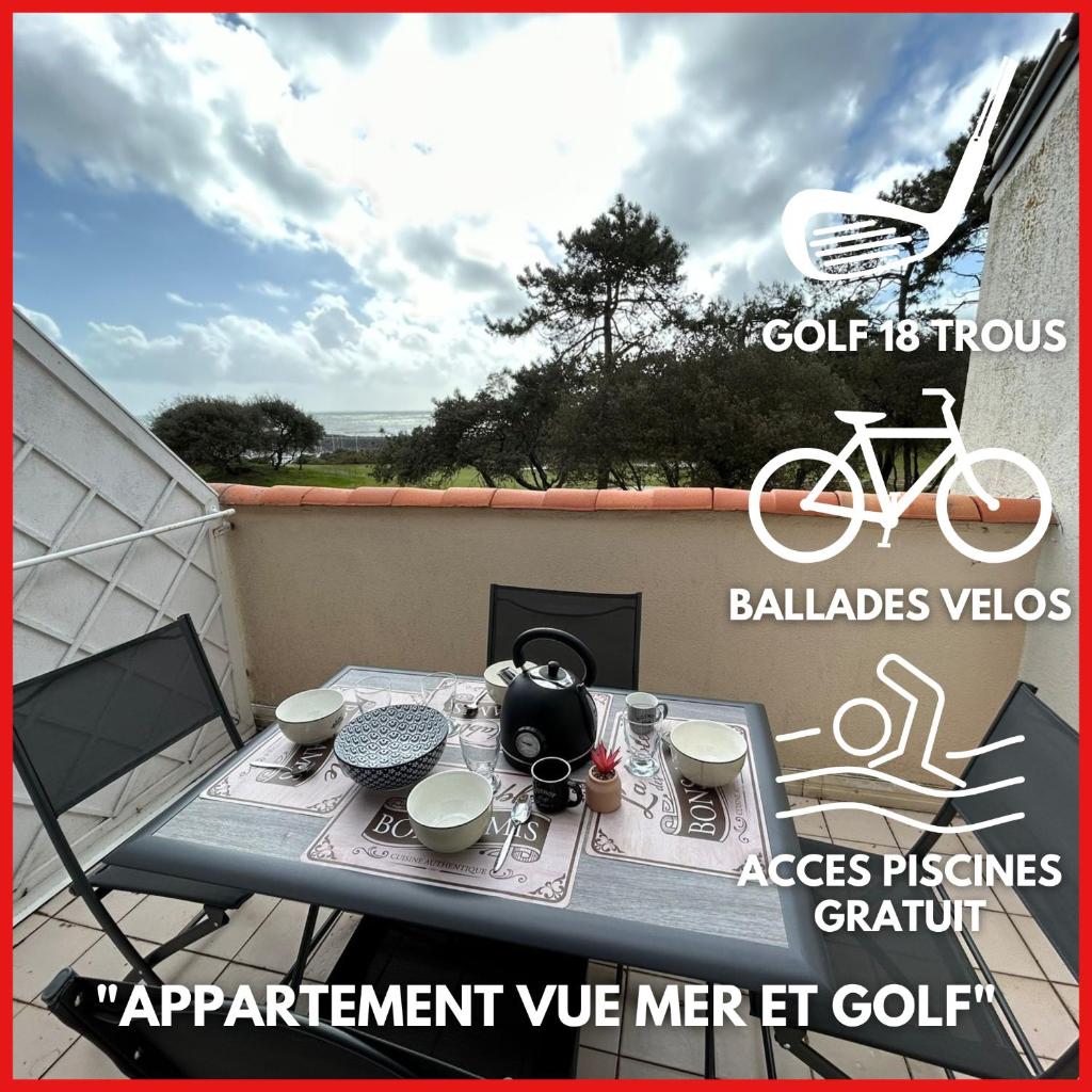"LE PETIT PARADIS" Appartement duplex, vue mer et port, 5 personnes, accès parc aquatique gratuit photo 1