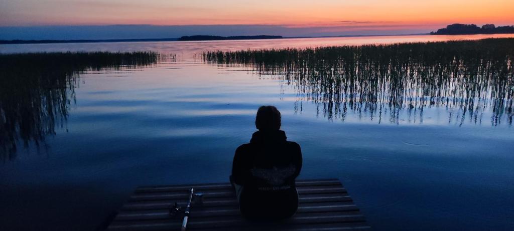 Mazuria Zdory dworek z brzegiem jeziora Śniardwy photo 3