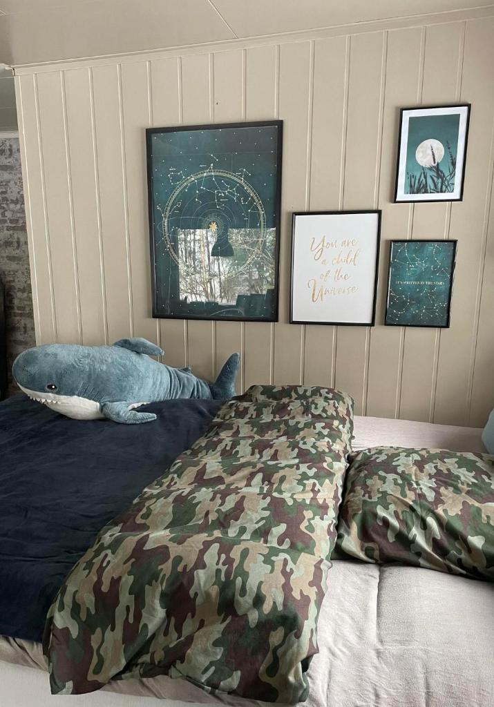 Koselig enmannsom i tømmerhus, inkl morgenkaffe photo 2