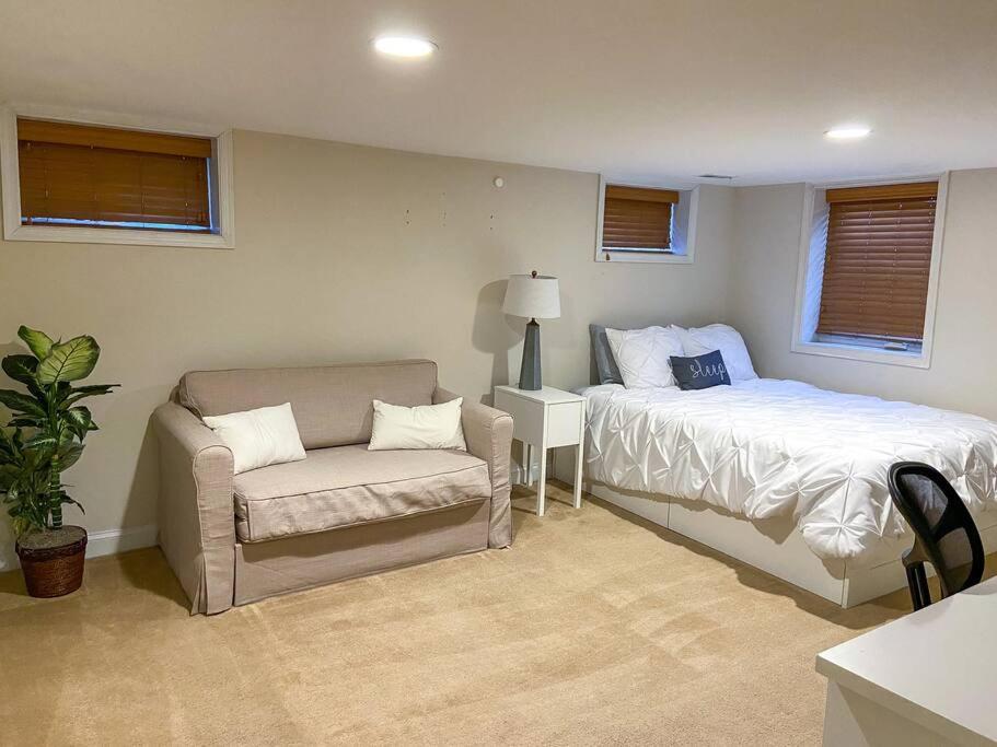 Rare Find Spacious Basement Apartment with Parking - Tap to explore photos