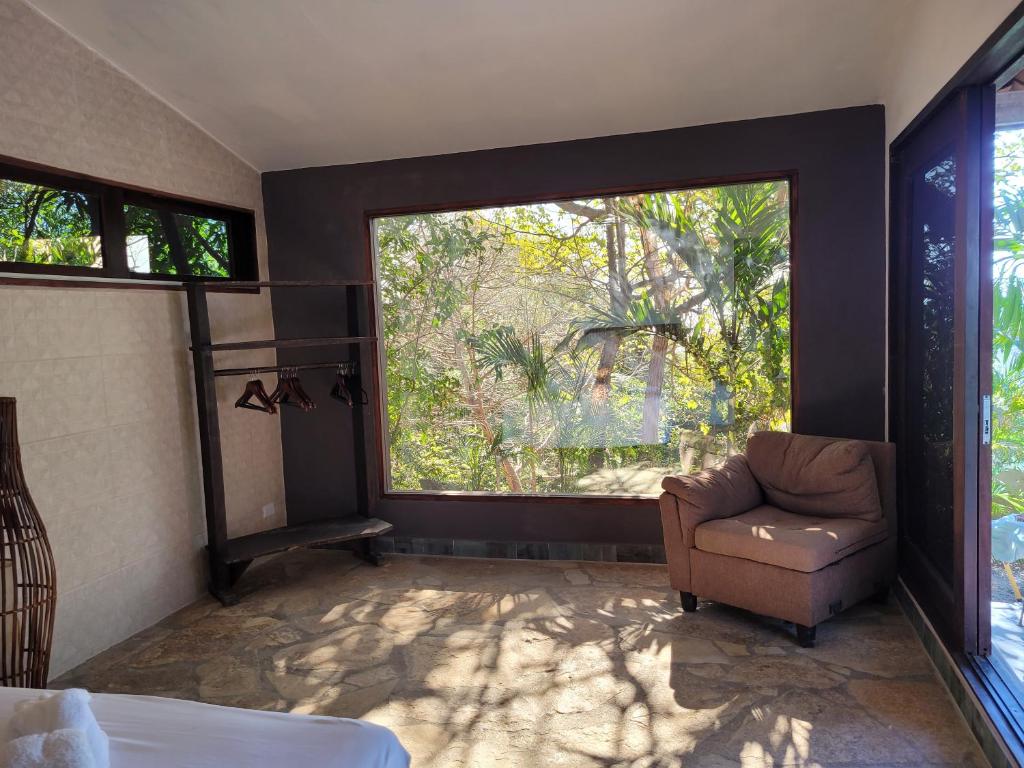 Quiet and comfy studio with jungle views