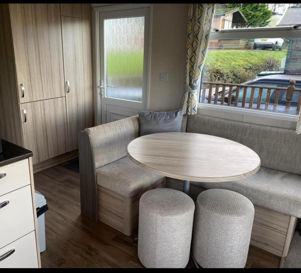 Experience Coastal Bliss in Our Fresh 2019 Sea Viev 2 Bedroom static caravan at Clarach Bay Holiday Village! photo 3