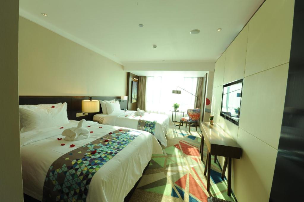 Chao Man Hotel - Guangzhou Railway Station Sanyuanli Metro Station photo 4