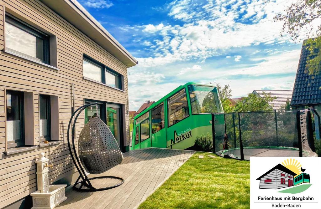 Exklusives Holzhaus mit Bergbahn - Baden-Baden im Schwarzwald