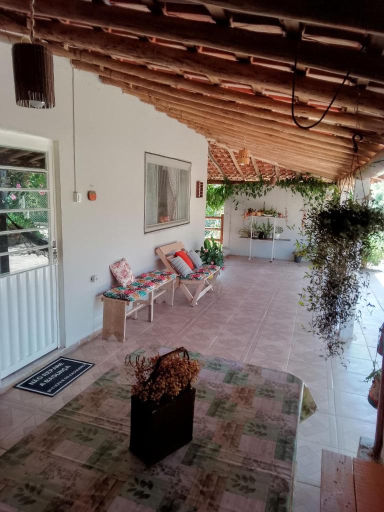 Chácara casa inteira com 2 quartos