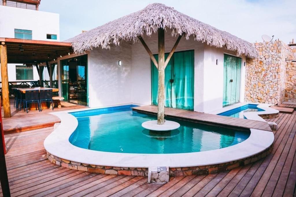 Bangalô de luxo beira mar com piscina privativa na desnubrante praia de Barrinha photo 1