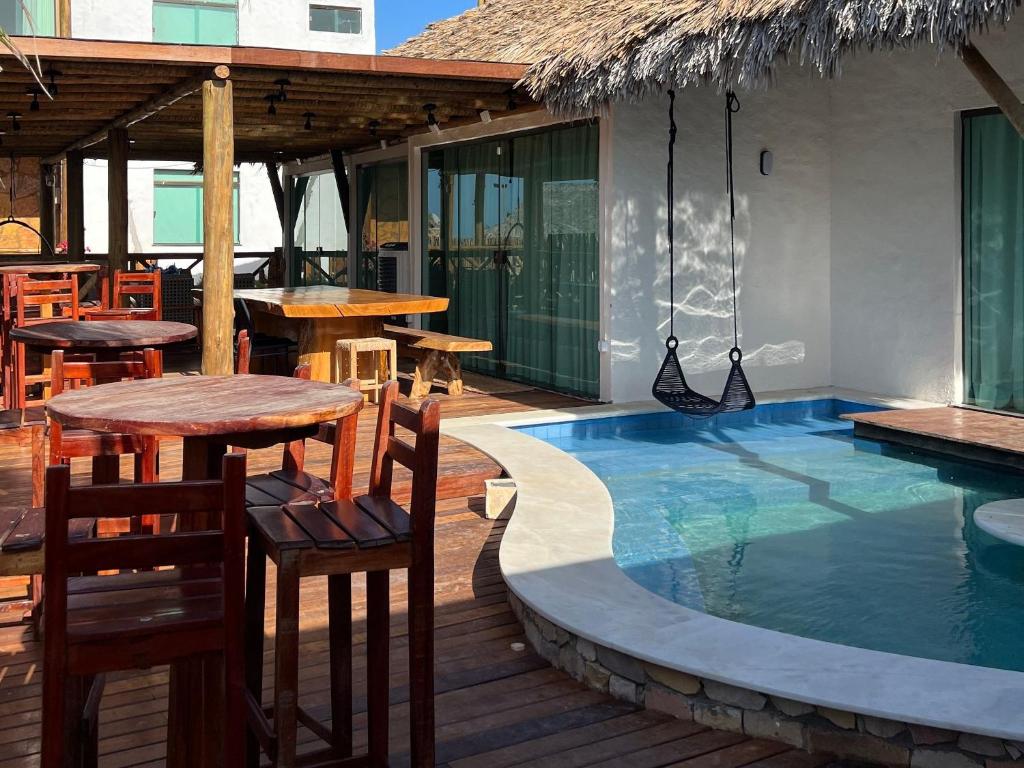 Bangalô de luxo beira mar com piscina privativa na desnubrante praia de Barrinha photo 4