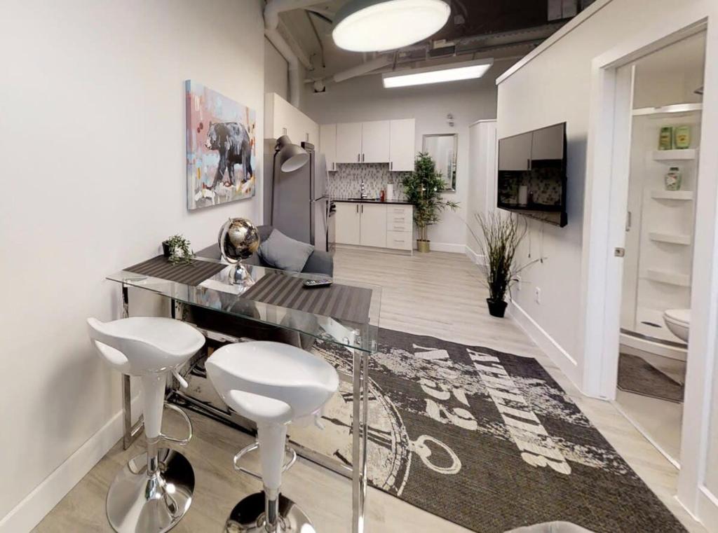 Bachelor apartment in downtown photo 3
