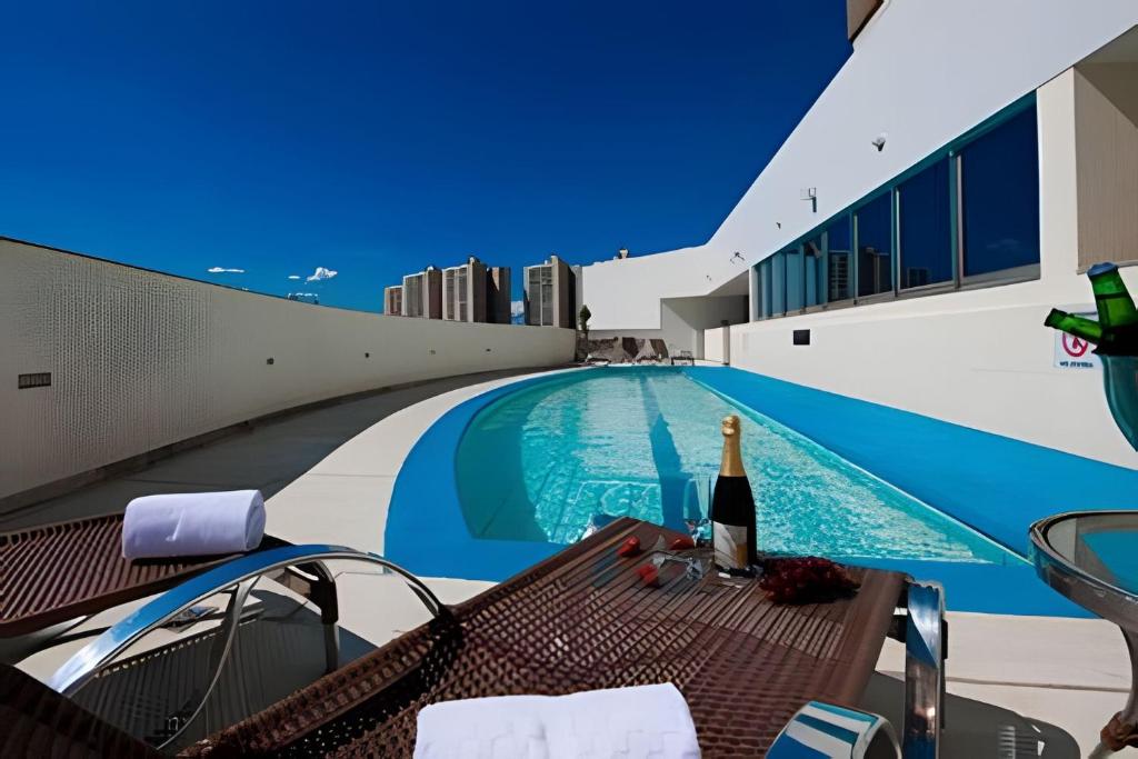 Flat em Hotel, Piscina, Academia, 300Mts Metro, Jr Catito photo 1