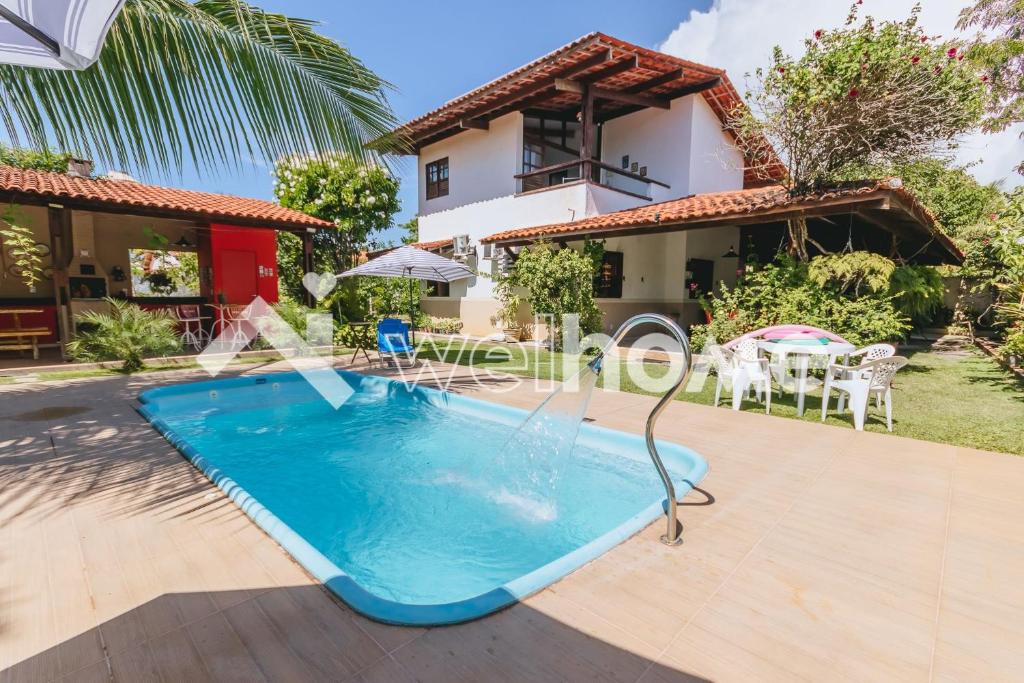 Casa com piscina a 5 min da praia em Alagoas