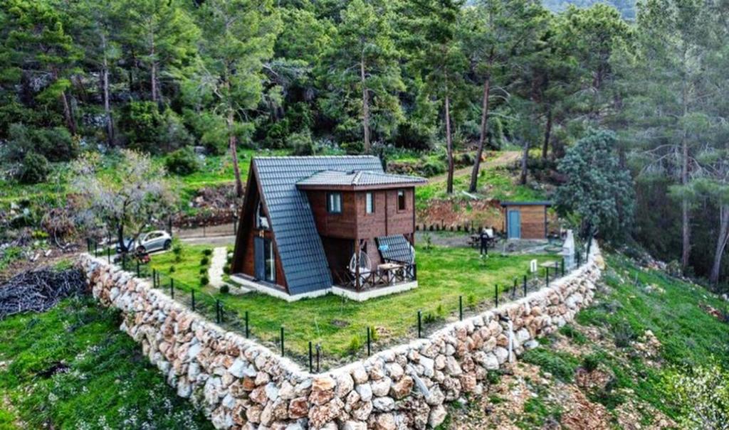 Doğanın İçinde Lüks Jakuzili Balayı Bungalovu(роскошное шале с джакузи) photo 3