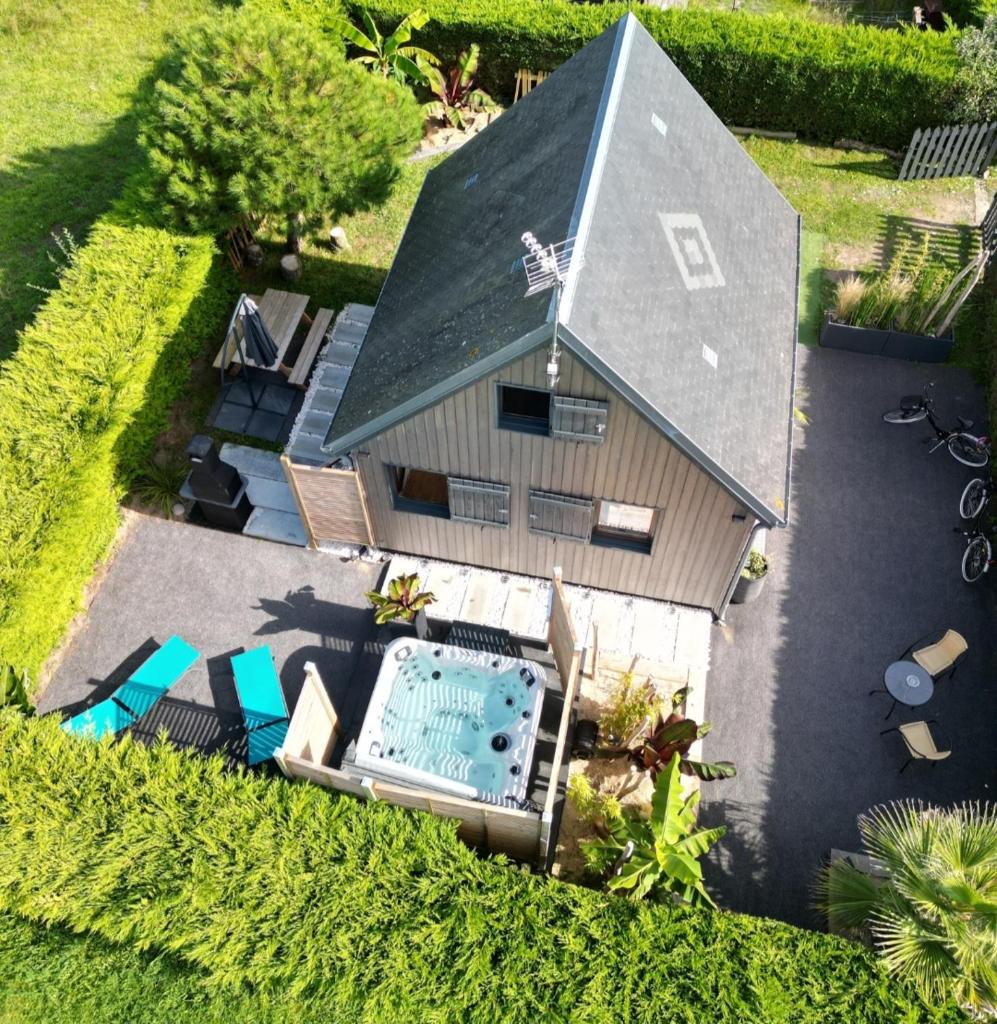 O bulles d'Agon Chalet Spa privé Plage photo 2