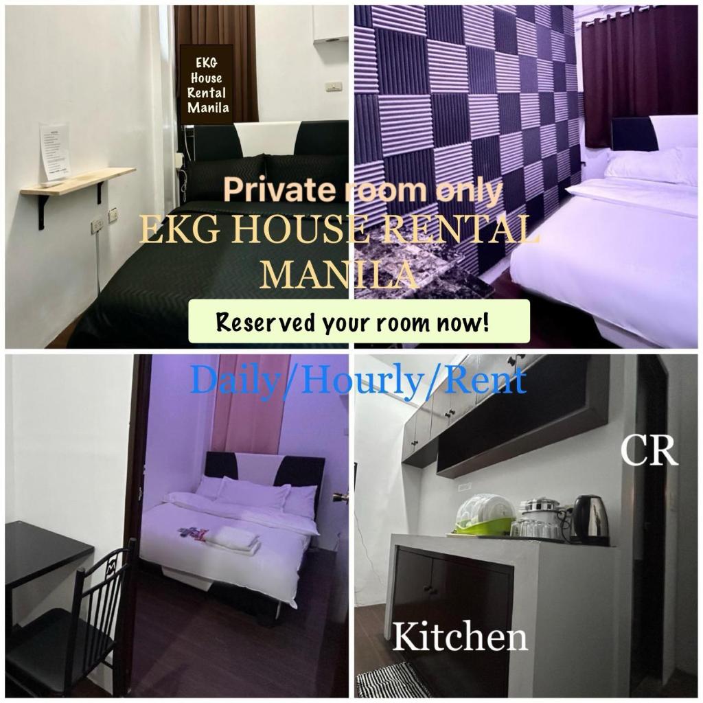 Private room with AC and fan at EKG House Rental photo 1