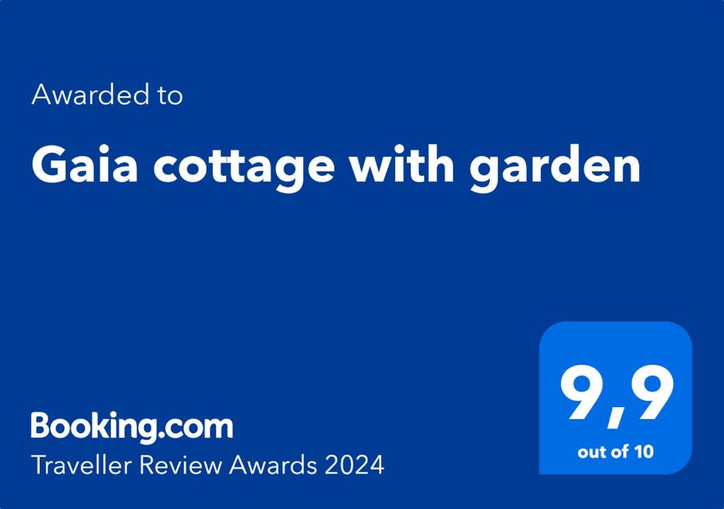 Gaia cottage with garden photo 1