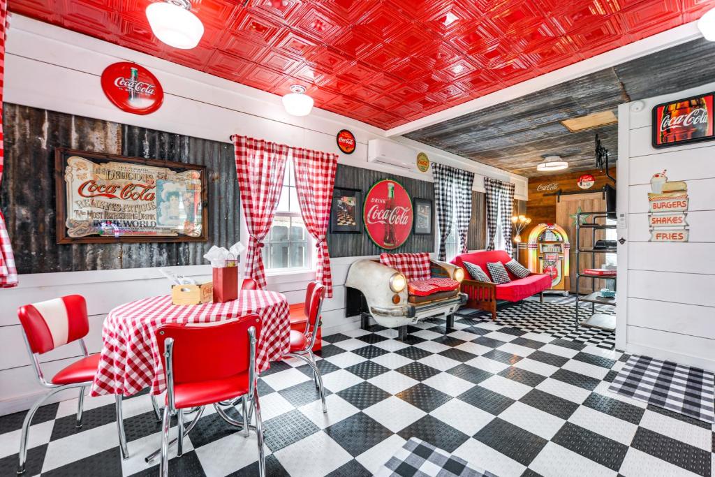 50s Diner-Style Home in Llano with Shared Fire Pit!