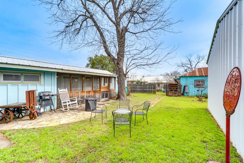 50s Diner-Style Home in Llano with Shared Fire Pit! photo 2