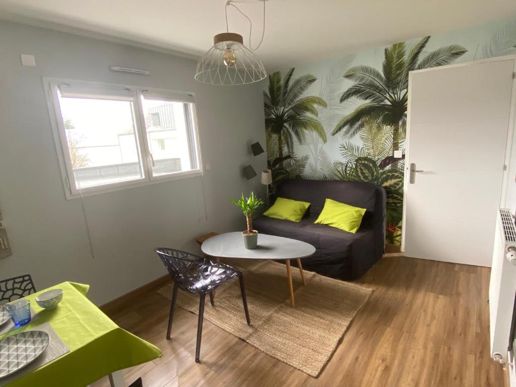 Apt 3 4 personnes acces jardin 15 min de la mer