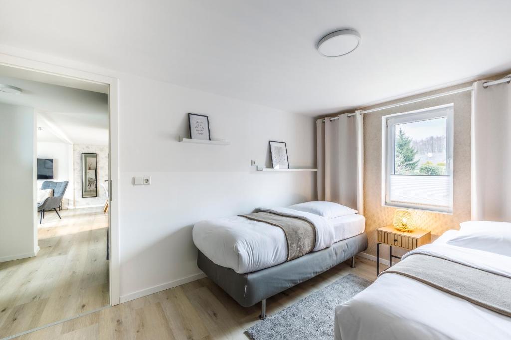 Großes Ferienhaus 70 QM mit 2 Schlafzimmer I 5 min zum See I überdachte Terrasse I nahe Werbellinsee photo 2