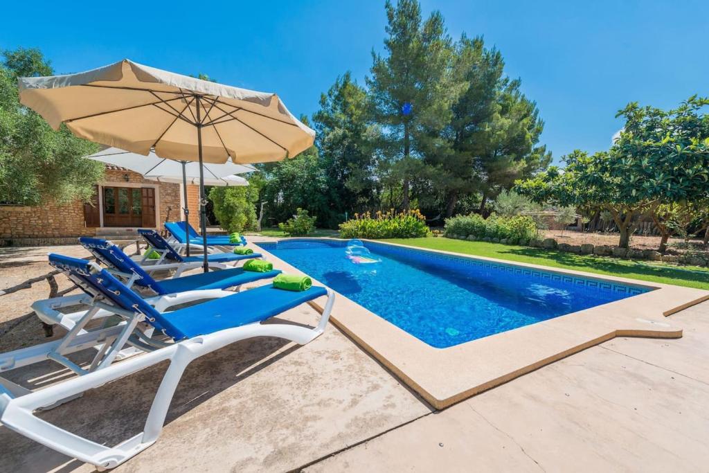 3 bedrooms villa with shared pool and wifi at Manacor photo 2