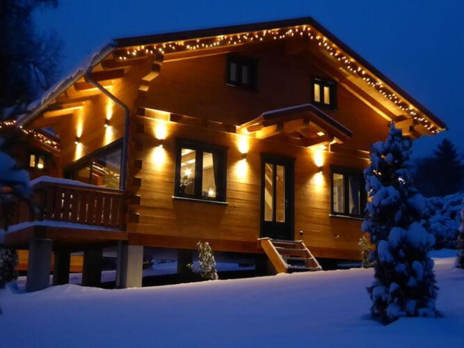 5-star log cabin cozy hut holiday home photo 4