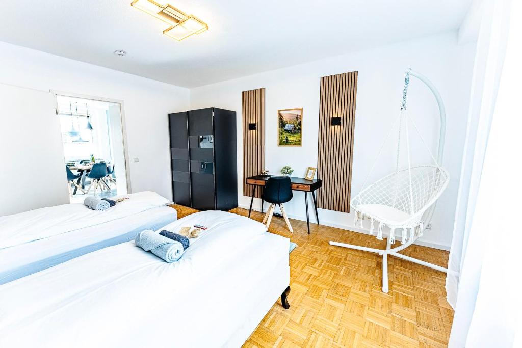 Große Terassen-Wohnung mit Grill, Playstation 5, Billardtisch und Massagesessel photo 2