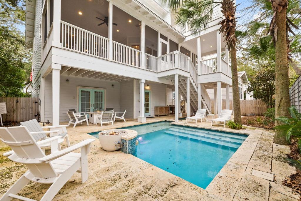 Serenity Now - Private Pool,5 Bikes,Gulf Views, Steps to the Beach and Seaside! photo 1