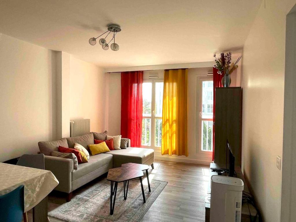 Appartement de 2 chambres avec wifi a Villiers sur Marne