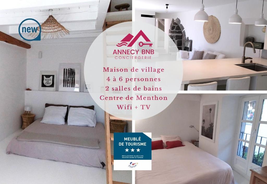 Le Ramponnet, maison de village, 6 pers