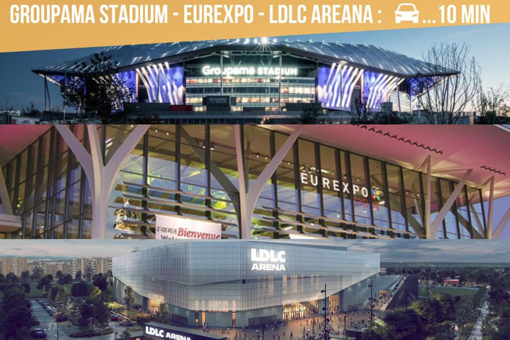 Le Cosy Appart - Balcon parking - Proche Eurexpo Stade photo 4