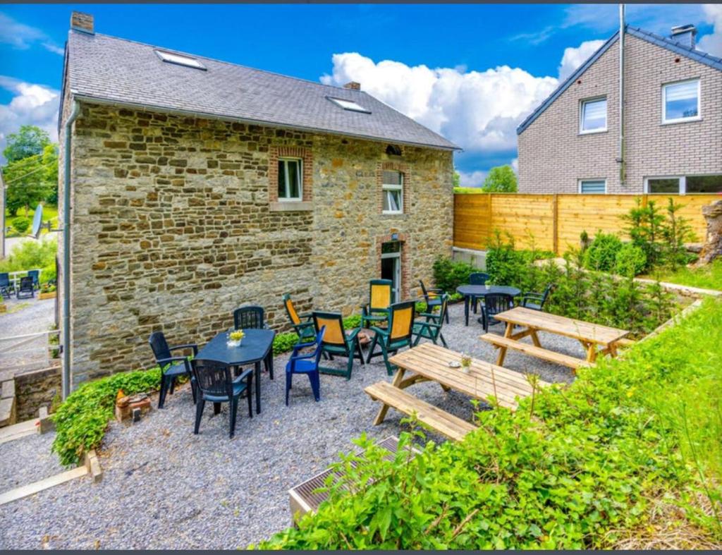 6 bedrooms mansion with sauna enclosed garden and wifi at Aywaille