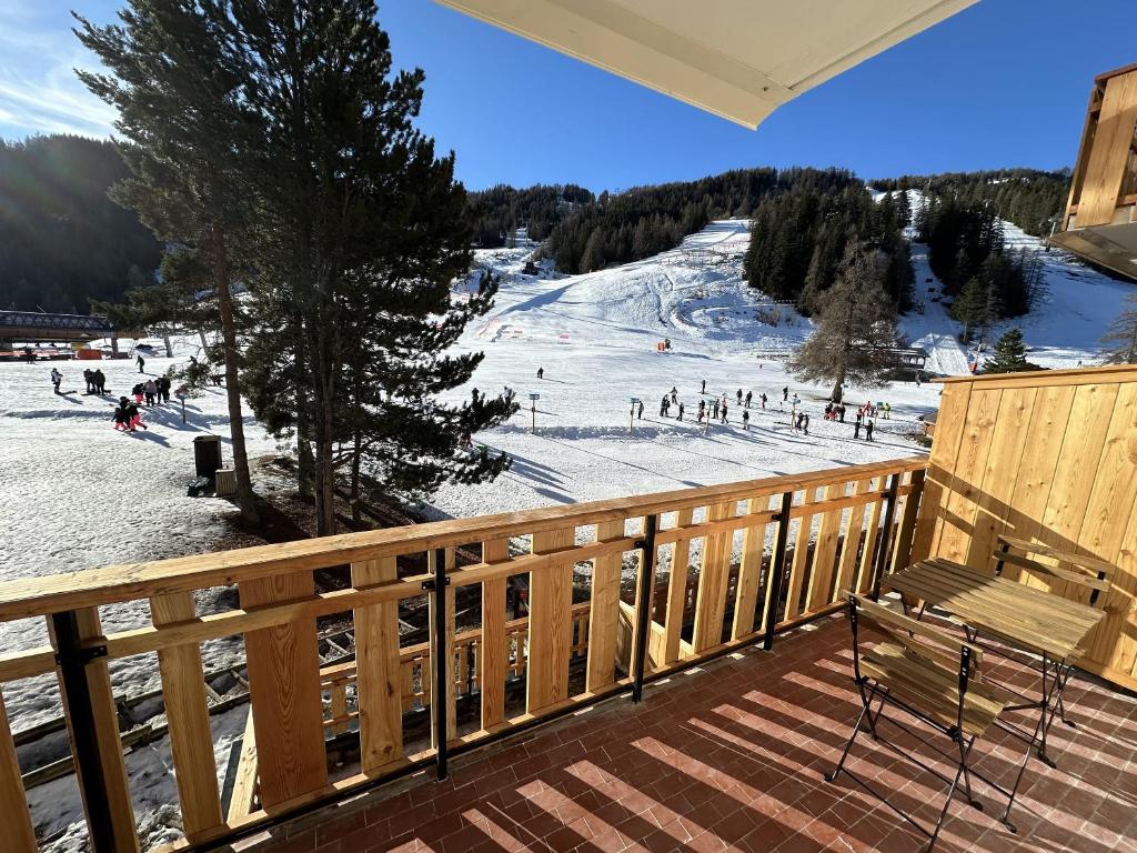 Appartement d'une chambre a Uvernet Fours a 10 m des pistes avec balcon amenage et wifi photo 1
