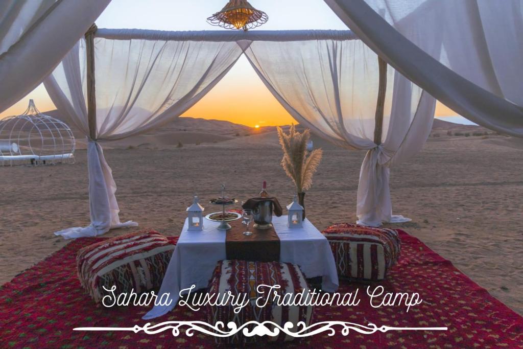 Sahara luxury traditional camp