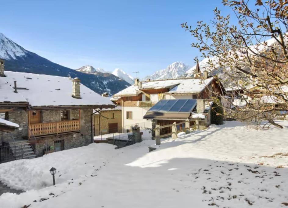Chalet vista Monte Bianco