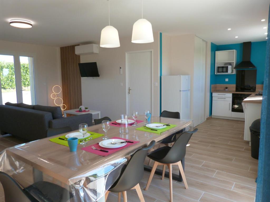 Superbe Maison individuelle 3ch, 6 pers, jardin, au calme, proche du Lac