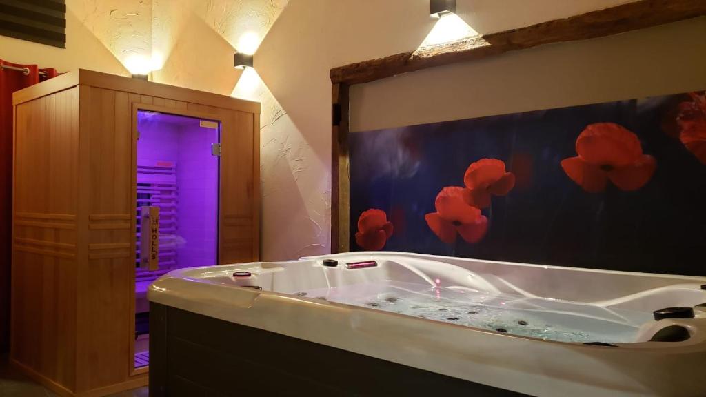 Maison d'hôte avec sauna et jacuzzi à la campagne photo 3