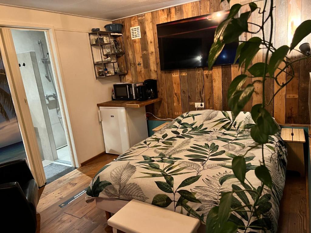 Beach House met badkamer, boxspring & airco photo 2