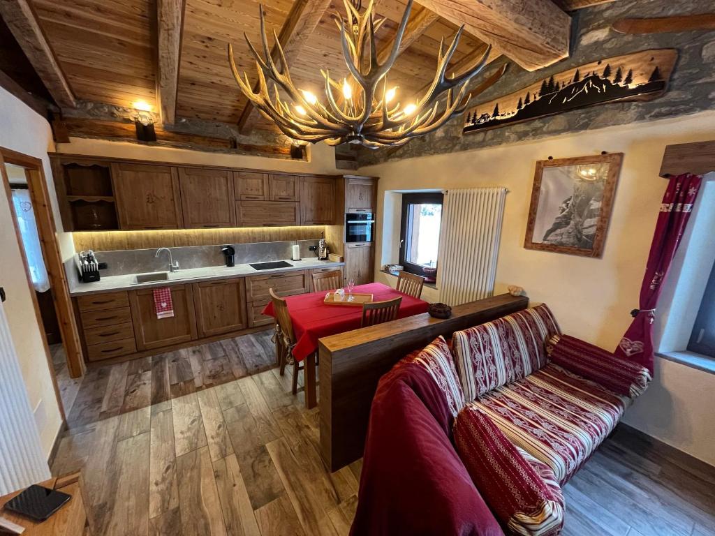 Chalet Chez Louis vista Catena Monte Bianco sulle piste da sci photo 3