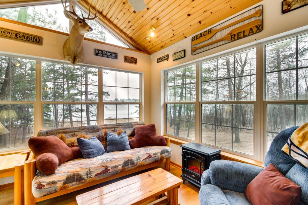 Lakefront Minnesota Home with Deck, Dock and Fire Pit photo 1